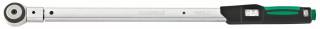 Torque wrench 80-400 Nm MANOSKOP® 730N/40 - 1/2" with ratchet head 1/2" adn ends adaptor 14x18 mm