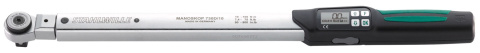 Torque wrench 80-800 Nm MANOSKOP® 730DR/80 - torque wrenches with holder for insert tools 22x28 and ratchet head 3/4"