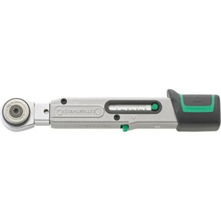Klucz dynamometryczny 4-20N·m MANOSKOP® 730 Quick/2 - z grzechotką 3/8" i uchwytem na wtykowe końcówki narzędziowe