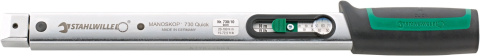 Klucz dynamometryczny 80-400 N·m 730 Quick/40 z grzechotką 3/4" i uchwytem na wtykowe końcówki narzędziowe 14x18 mm Klucz dynamometryczny 80-400 N·m 730 Quick/40 z grzechotką 3/4" i uchwytem na wtykowe końcówki narzędziowe 14x18 mm