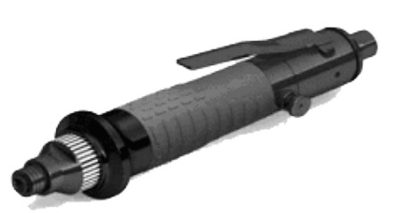 Pneumatic screwdriver (straight) 0,4 - 4,5Nm with lever start mechanism from DSE L - Straight series Pneumatic screwdriver (straight) 0,4 - 4,5Nm with lever start mechanism from DSE L - Straight series