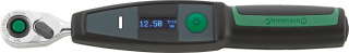 Elektroniczny klucz dynamometryczny SENSOTORK® 701/2 z trwale wbudowaną grzechotką drobnozębną 1-20 N·m