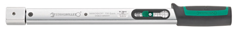Klucz dynamometryczny 25-130 N·m 730 Quick/12 z uchwytem na wtykowe końcówki narzędziowe 14x18 mm Klucz dynamometryczny 25-130 N·m 730 Quick/12 z uchwytem na wtykowe końcówki narzędziowe 14x18 mm