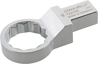 Końcówka wtykowa oczkowa 9 x 12 mm, 1/4 " - Stahwille 732a/10