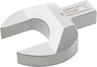 Końcówka wtykowa płaska 22 x 28 mm, 41 mm - Stahwille 731/100