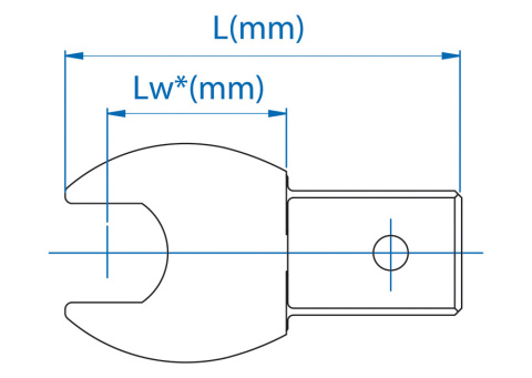 Końcówka wtykowa płaska 9x12 mm, 11mm - King Tony - 34501111M Końcówka wtykowa płaska 9x12 mm, 11mm - King Tony - 34501111M