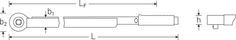 Insert ratcher 14x18mm, 3/4'' - KS Tools - 516.2734 Insert ratcher 14x18mm, 3/4'' - KS Tools - 516.2734