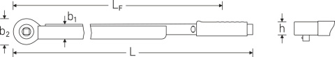 Torque wrench 160-800 N·m MANOSKOP® 721Nf/80 , 3/4'' - with pernamently instaslled ratchet 3/4'' Torque wrench 160-800 N·m MANOSKOP® 721Nf/80 , 3/4'' - with pernamently instaslled ratchet 3/4''