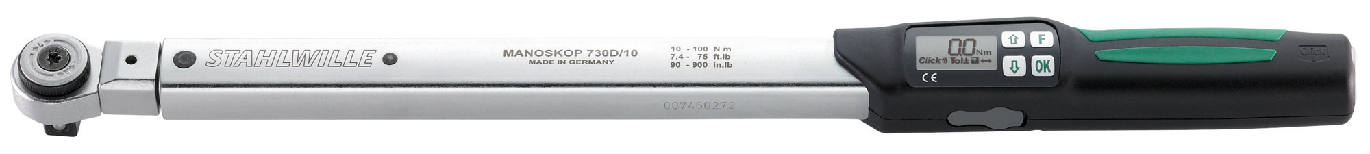 STAHLWILLE Seria 730DR - z grzechotką w komplecie